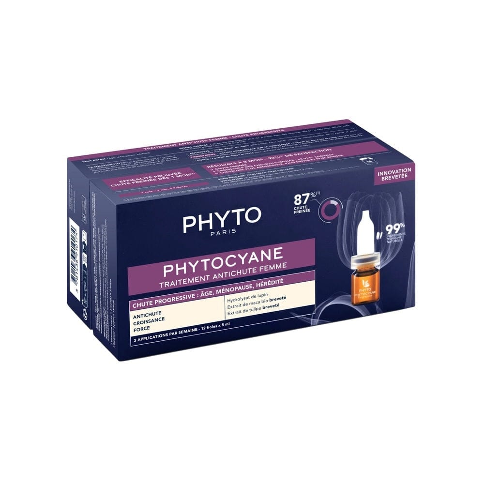 Phyto Beauty Phyto Phytocyane Progressive Hair Loss Treatment Ampoules - 12 x 5ml