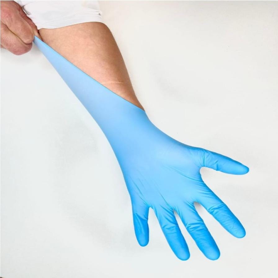Pikkaboo Babies Aim-X Medical Nitrile Powder-Free Examination Gloves - M