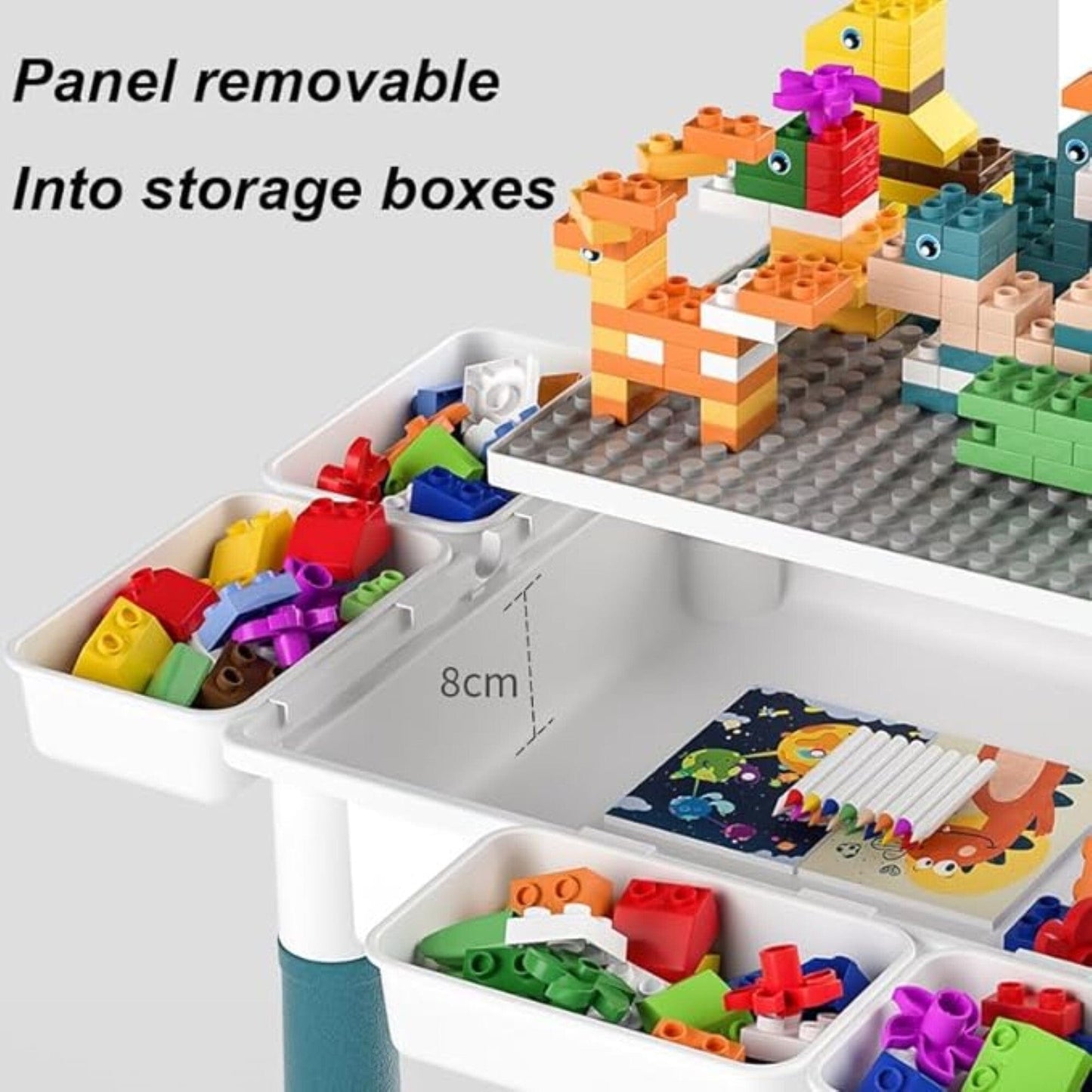 Pikkaboo Babies Pikkaboo Build & Play LEGO Table