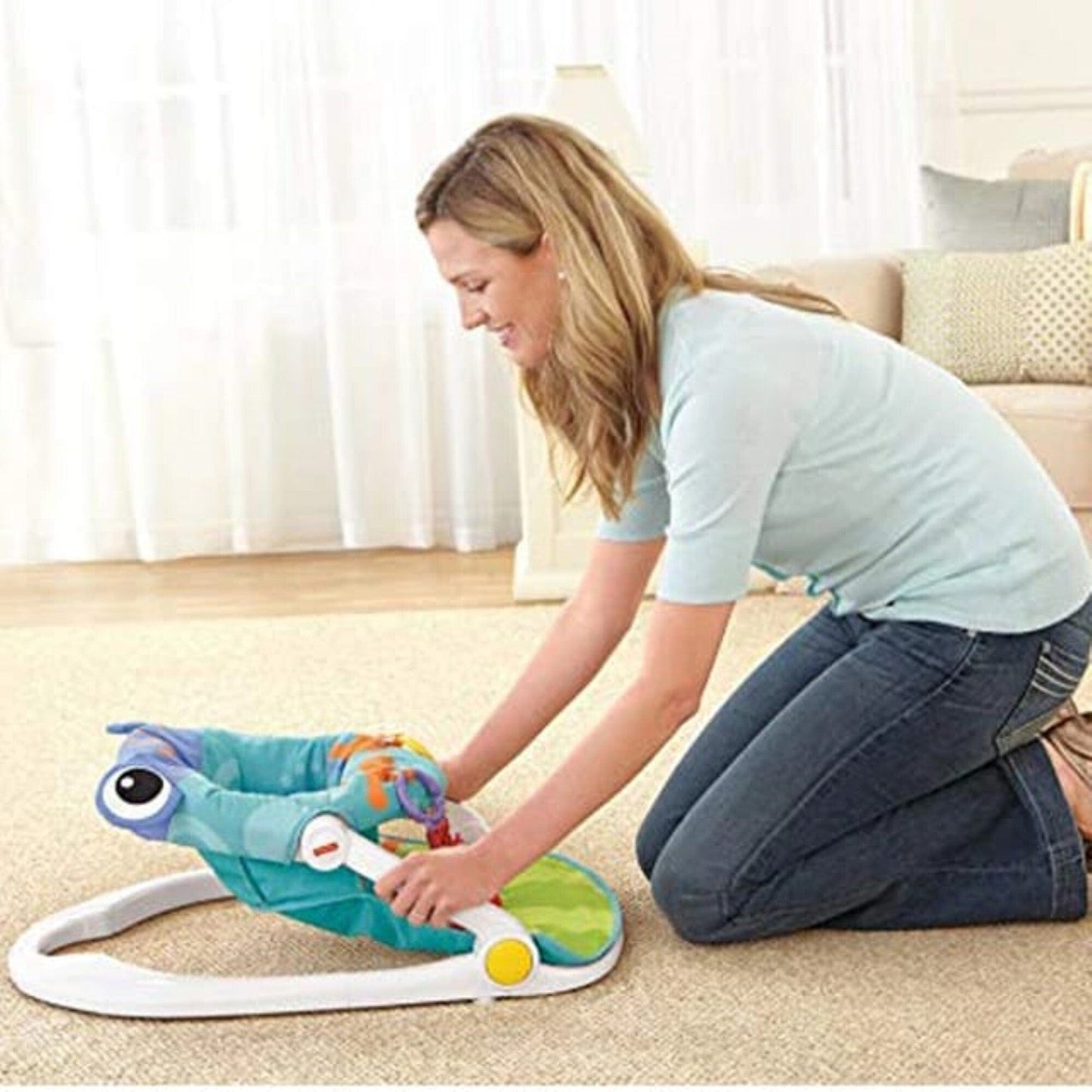 Pikkaboo Babies Pikkaboo Froggy Playtime Seat