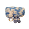 Pikkaboo Babies Pikkaboo HeavenlyHugs Mr. Rabbit Crochet Teether, Booties, and Blanket Set