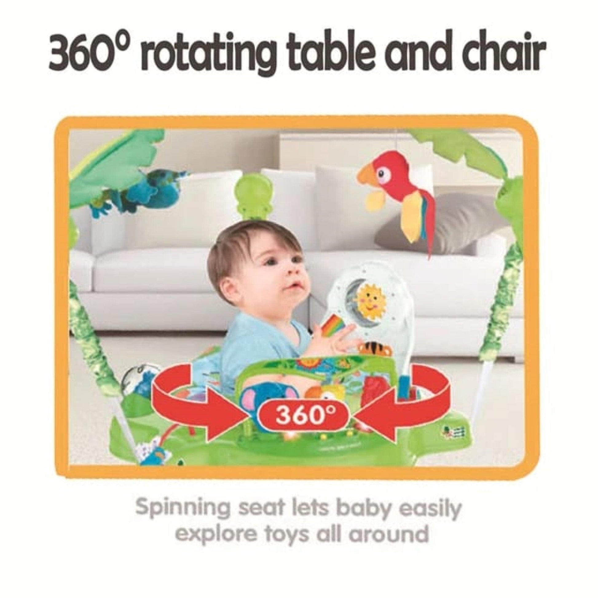 Pikkaboo Babies Pikkaboo Musical Frog Baby Jumperoo