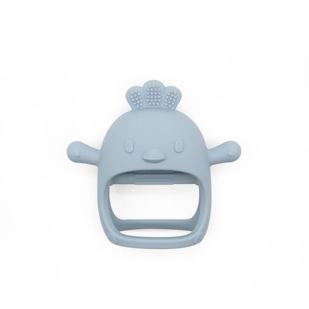 Pikkaboo Babies Pikkaboo Organic 2in1 silicone BPA-Free nonslip mitten teether & pacifier - Chick