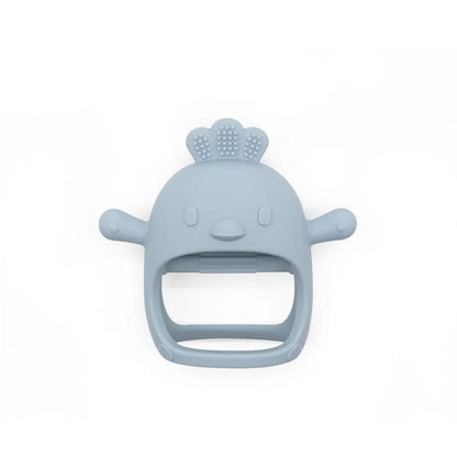 Pikkaboo Babies Pikkaboo Organic 2in1 silicone BPA-Free nonslip mitten teether & pacifier - Chick