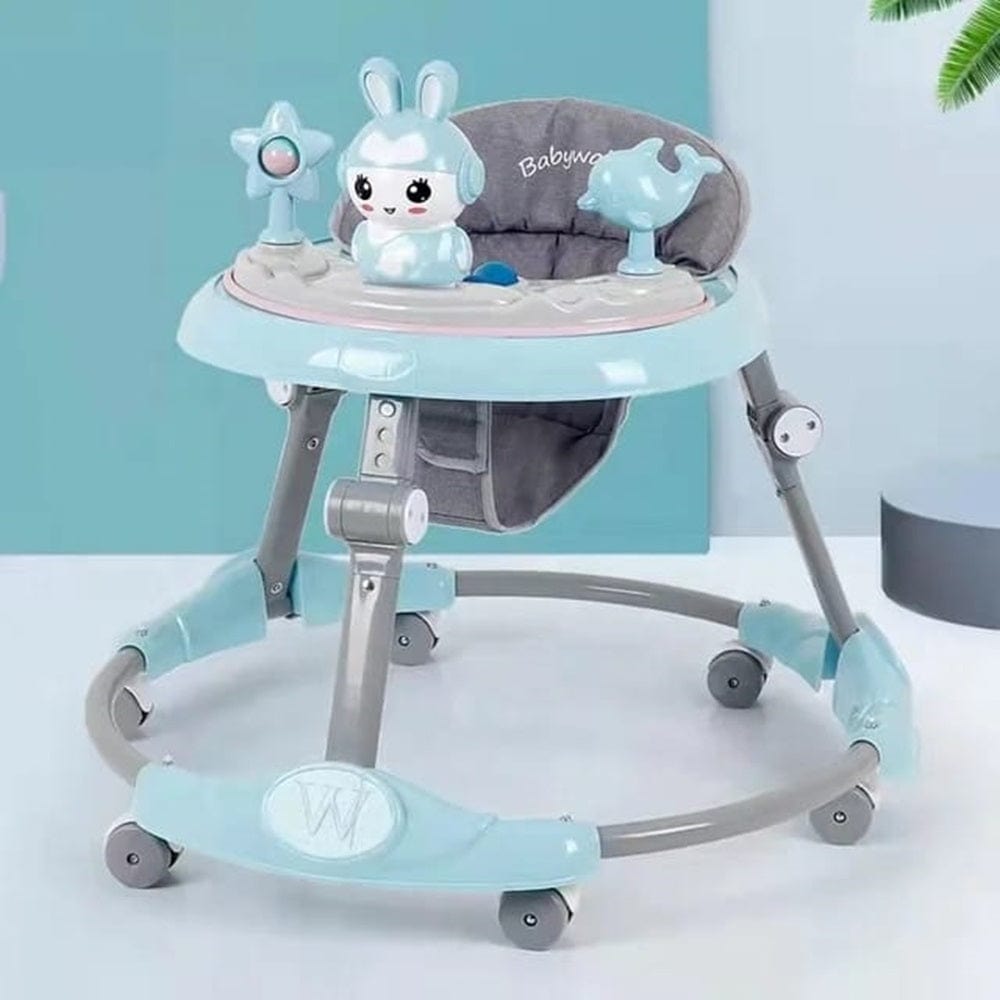 Pikkaboo Babies Pikkaboo RforRabbit Roll & Learn Baby Walker - Blue