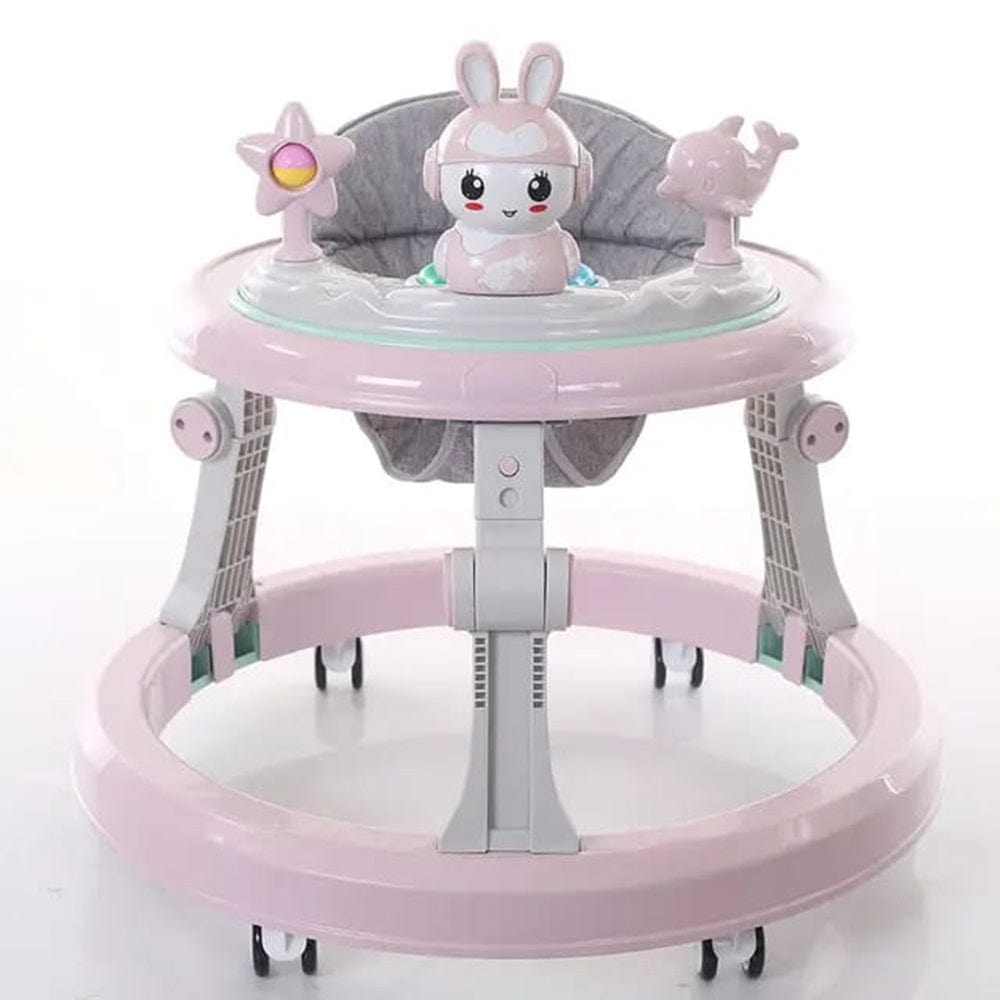 Pikkaboo Babies Pikkaboo RforRabbit Roll & Learn Baby Walker - Pink