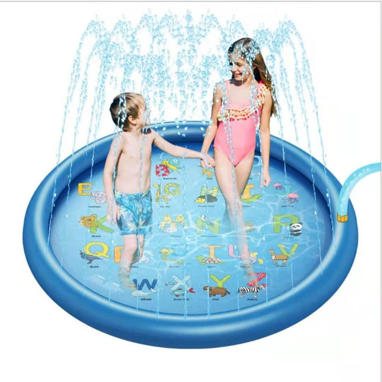 Pikkaboo Babies Pikkaboo Splash and Sprinkler Outdoor Inflatable Water Pad