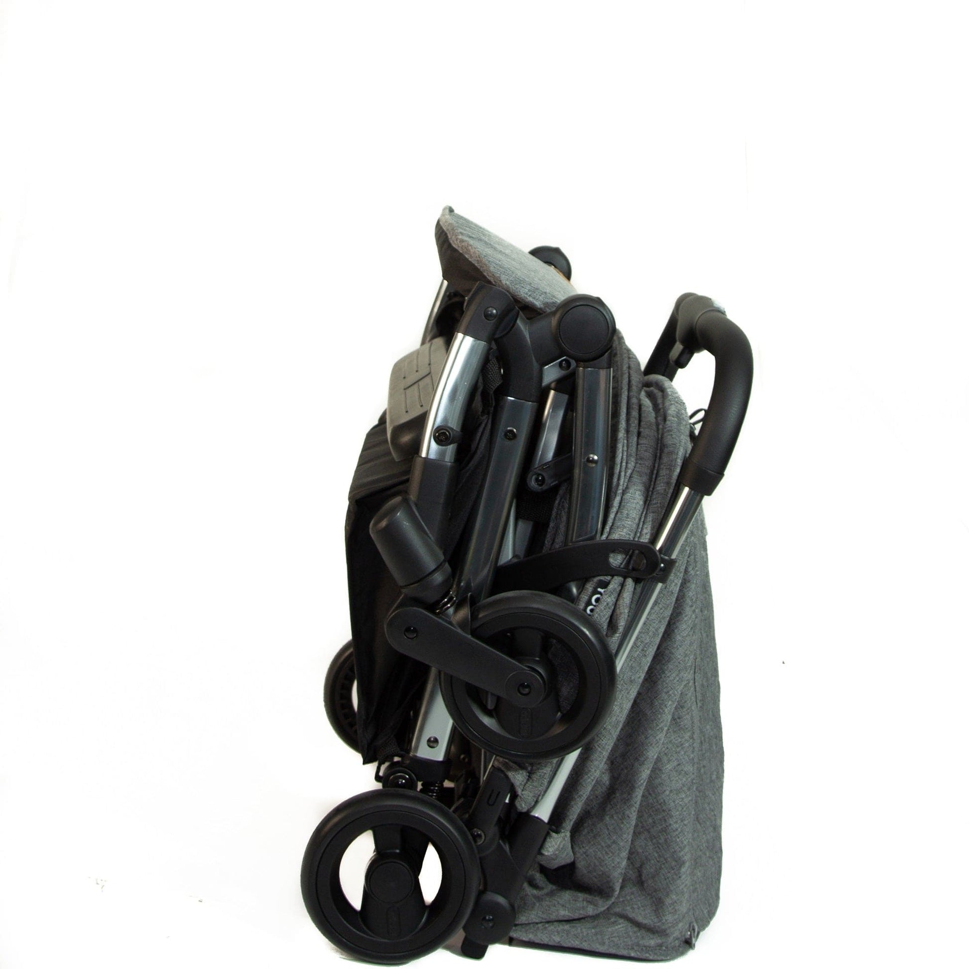 Pikkaboo Babies Youbi Toddler German Travel Light Stroller-Grey with New Born Attachment