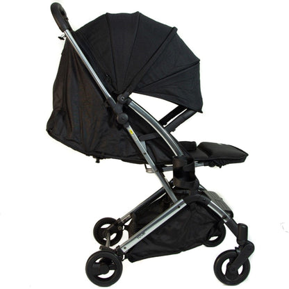 Pikkaboo Babies Youbi Toddler German Travel System with New Born Attachment - Black