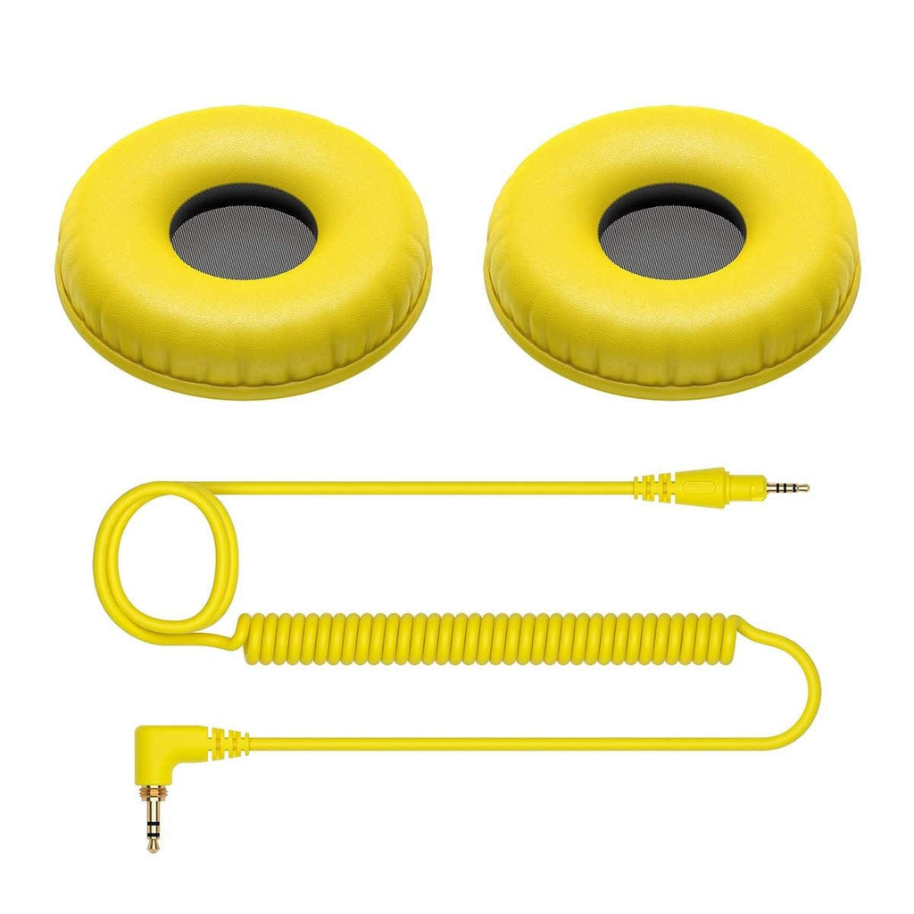 Pioneer DJ Electronics Pioneer DJ HC-CP08 Accessory Pack CUE1 Earpads & Cable - Yellow