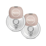 Pippeta LED Wearable Hands Free Breast Pump | Ash Rose (Pack of 2)