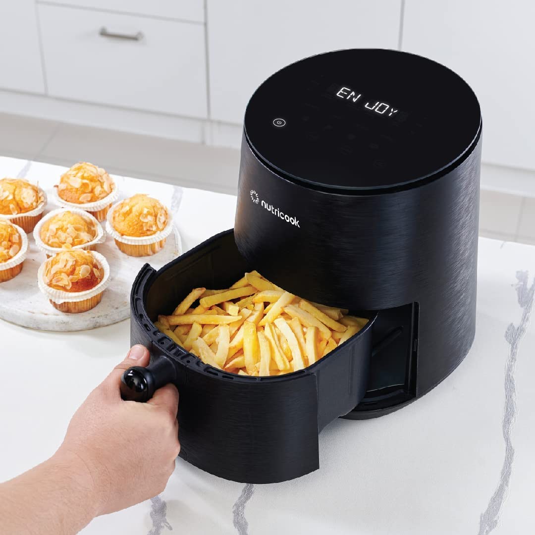 Nutricook - Air Fryer Mini v2 3.3 L - Black