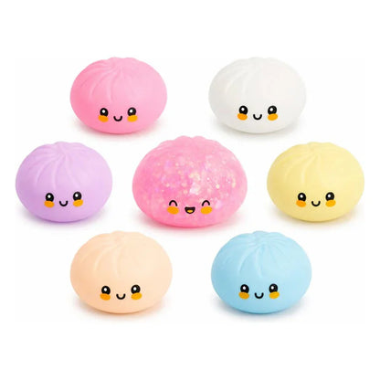 RMS Original Viral Mystery Squishy Dumpling Crazy Fun Pink Holographic Edition
