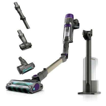 Shark PowerDetect Clean & Empty Cordless Pet Vacuum IP3251MET - Mocha Grey / Brass