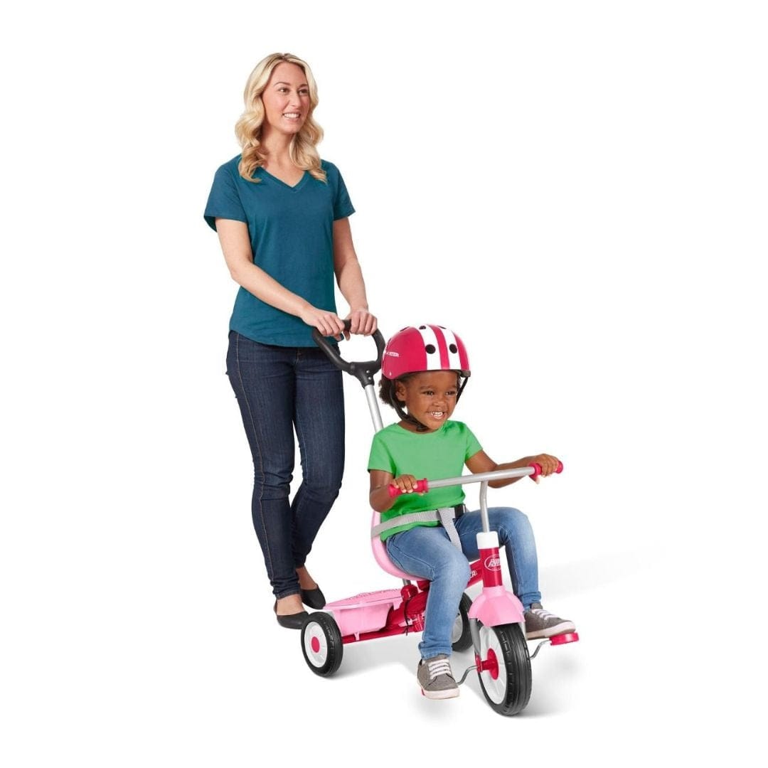 Radio Flyer Babies Radio Flyer 3-in-1 Stroll N Trike - Pink