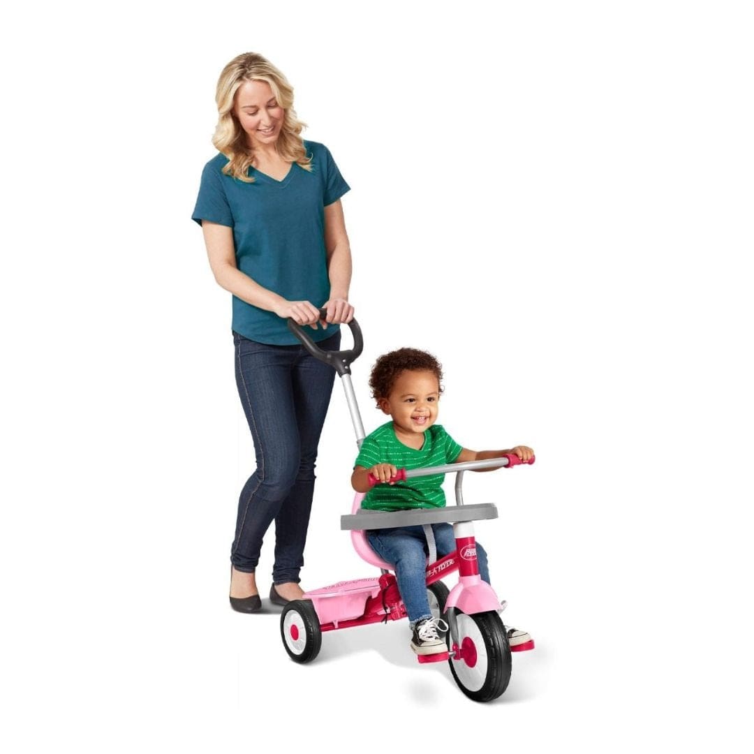 Radio Flyer Babies Radio Flyer 3-in-1 Stroll N Trike - Pink