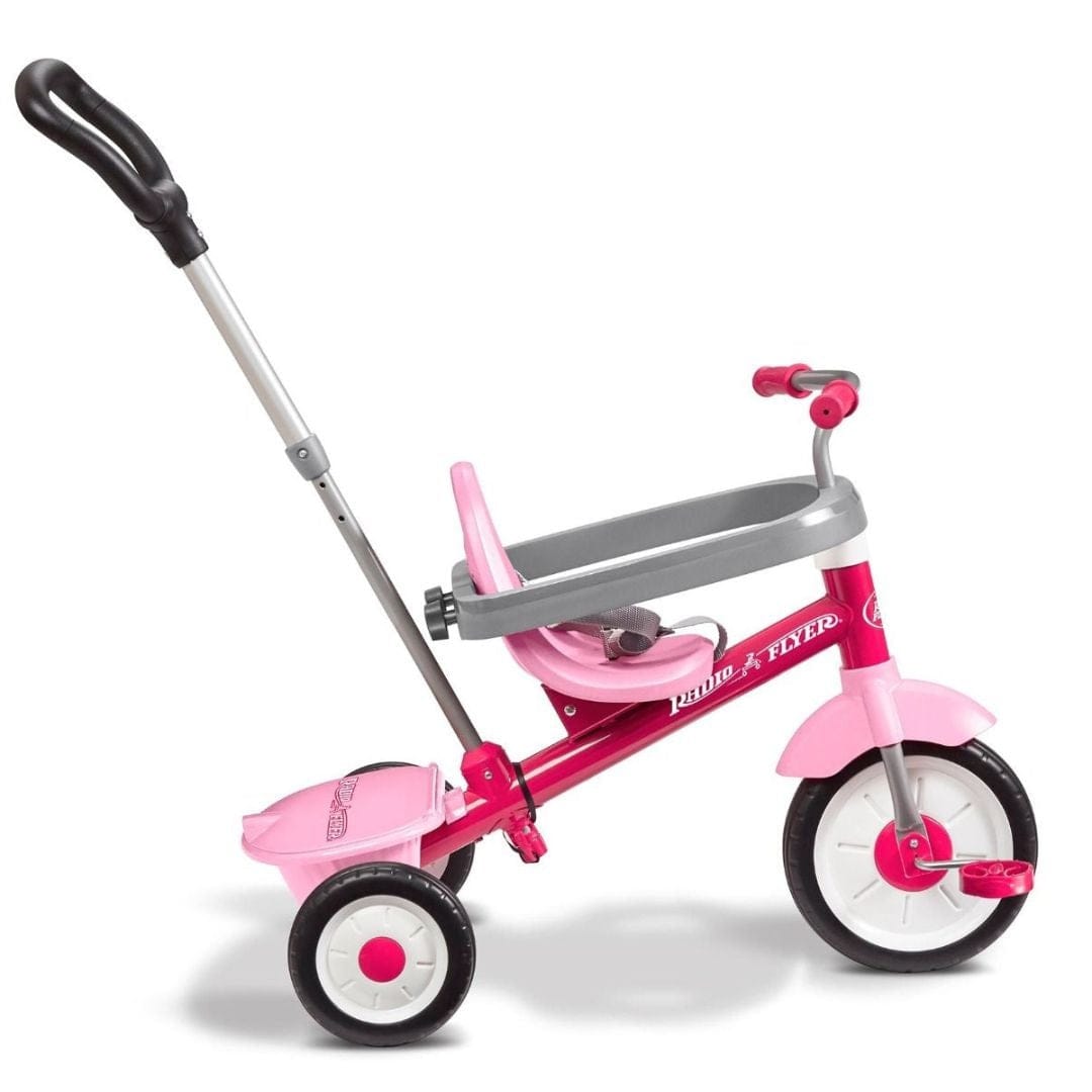 Radio Flyer Babies Radio Flyer 3-in-1 Stroll N Trike - Pink