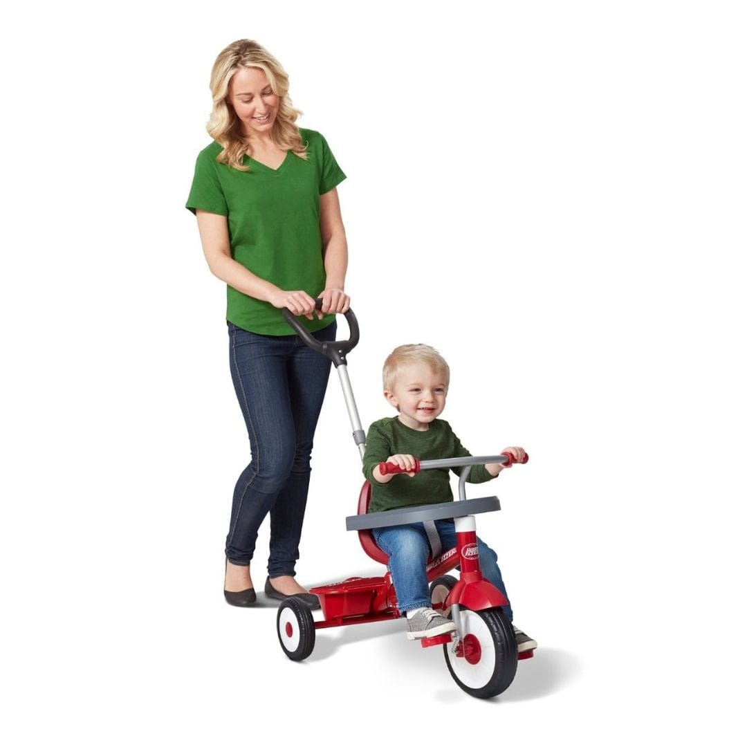 Radio Flyer Babies Radio Flyer 3-in-1 Stroll N Trike - Red