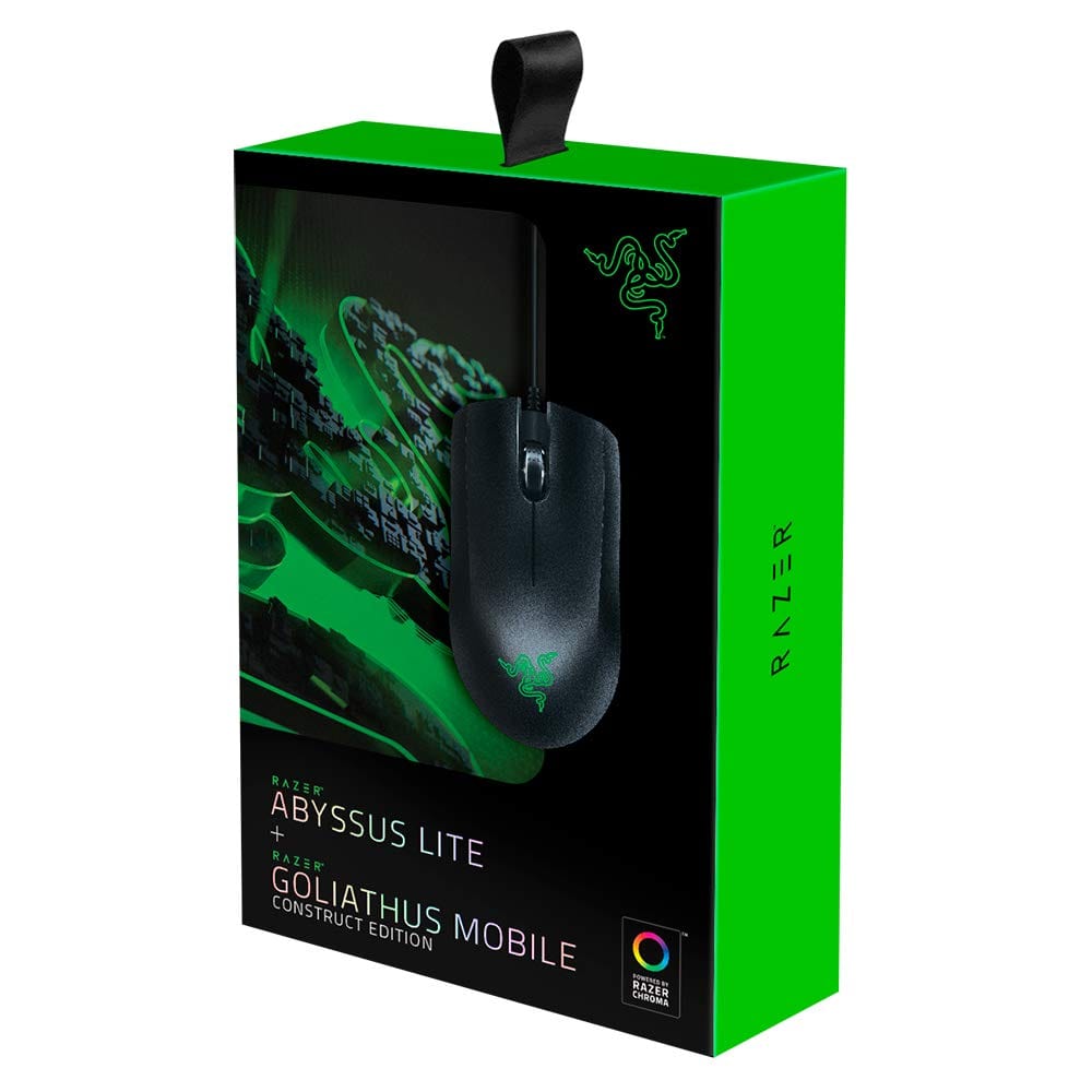 Razer Mouse MOUSE RAZER Abyssus Lite With Mouse Pad Goliathus | RZ83-02730100-B3M1