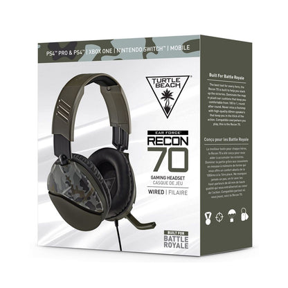 Turtle Beach Ear Force Recon 70 Multiplatform Gaming Headset - Green Camo