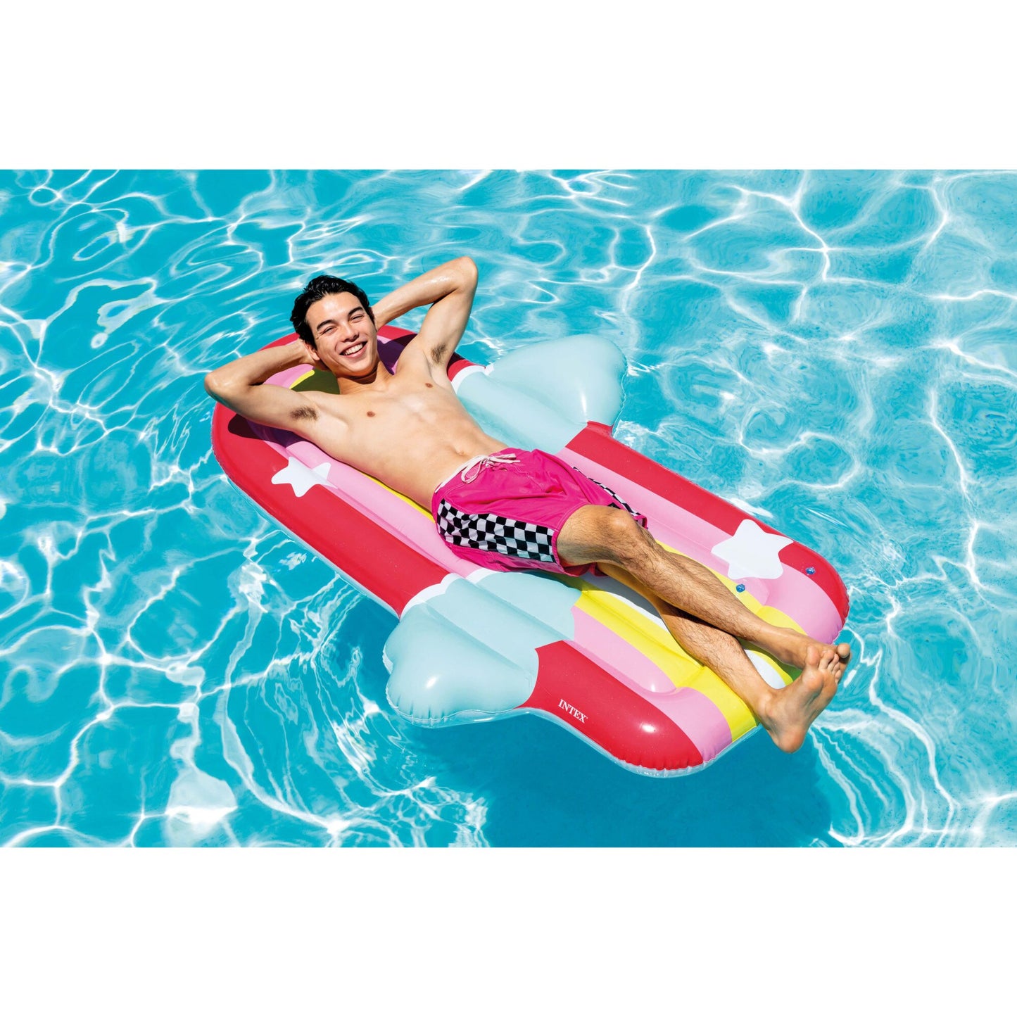 Intex - Rainbow Cloud Float - (175 x 117 x 20 cm)
