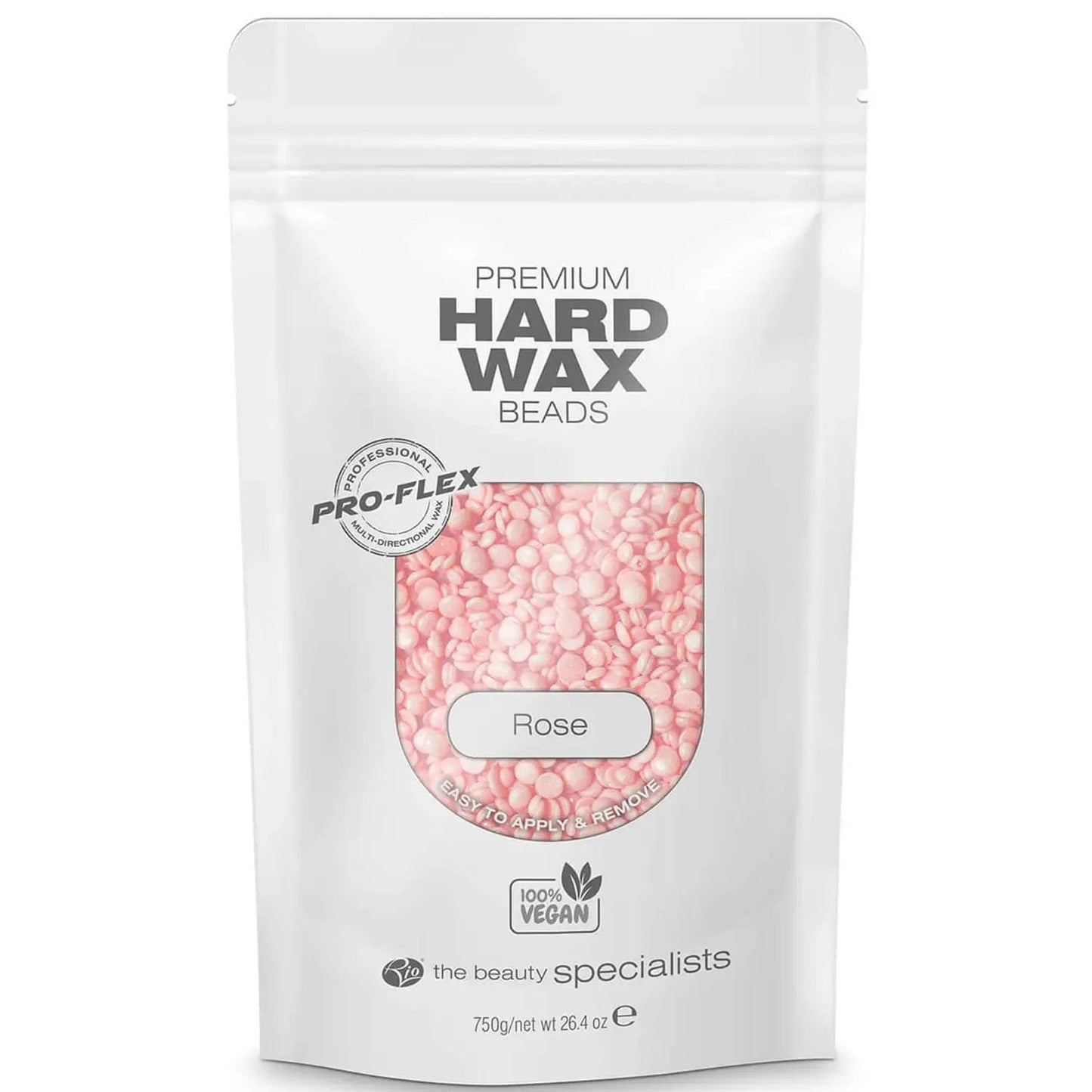 Rio Beauty Rio Premium Hard Wax Beads - Rose