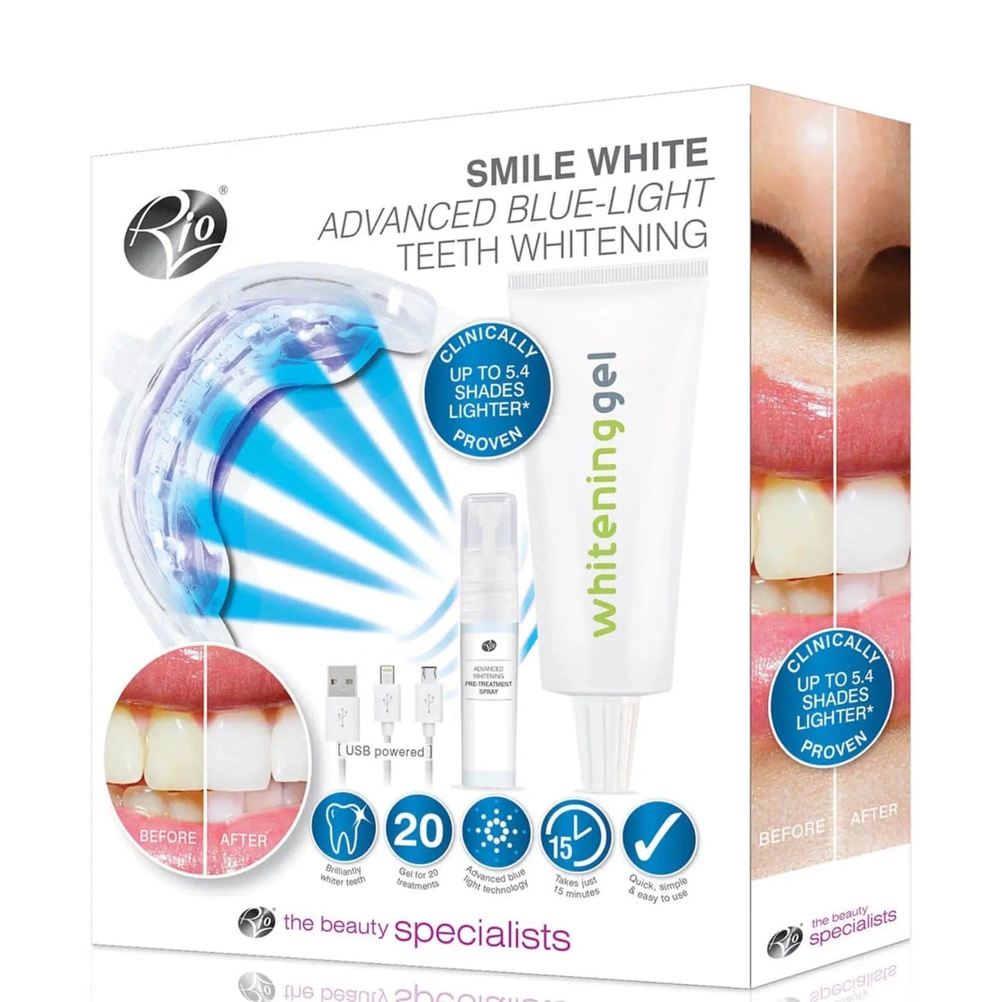 Rio Beauty Rio Smile White Advanced Teeth Whitening Kit