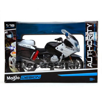 Maisto 1:18 Authority Police Motorcycles