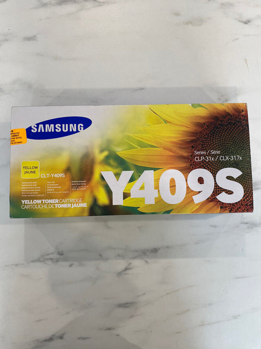 Samsung Toner Cartridge CLT-Y409S Yellow Jaune CLP-32x/CLX-317x