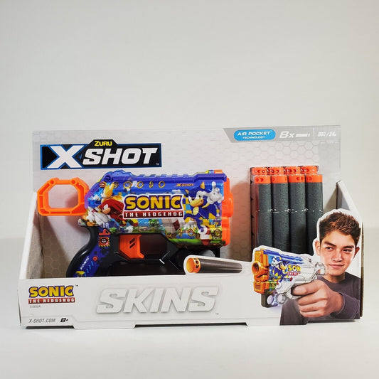 X-Shot - Skins Menace Sonic Blue (8 سهام)