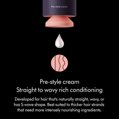 Dyson Pre-Style Cream Straight to Wavy Rich 100ml