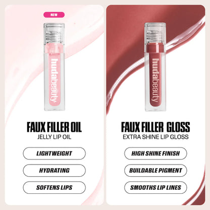 Huda Beauty Faux Filler Jelly Oil 4.5g - Pink Lady