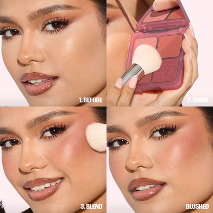 Huda Beauty Blush Filter Blurring Blushlighters Palette