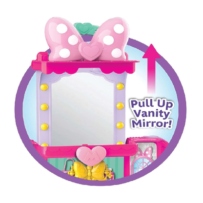 Disney Junior - Mickey Mouse Minnie Mouse Sweet Reveals Glam & Glow Playset