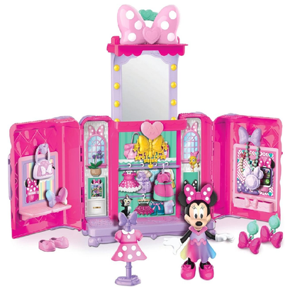 Disney Junior - Mickey Mouse Minnie Mouse Sweet Reveals Glam & Glow Playset