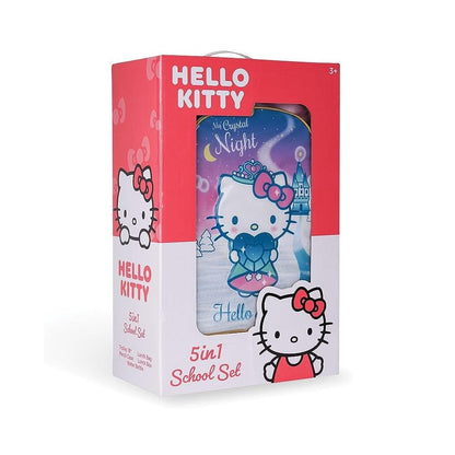 Sanrio School Sanrio Hello Kitty My Crystal Night 5in1 Box set 18"