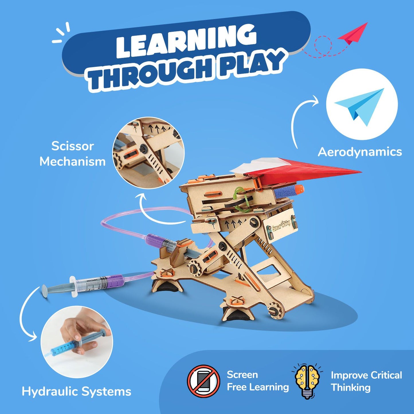 Smartivity Hydraulic Plane Launcher