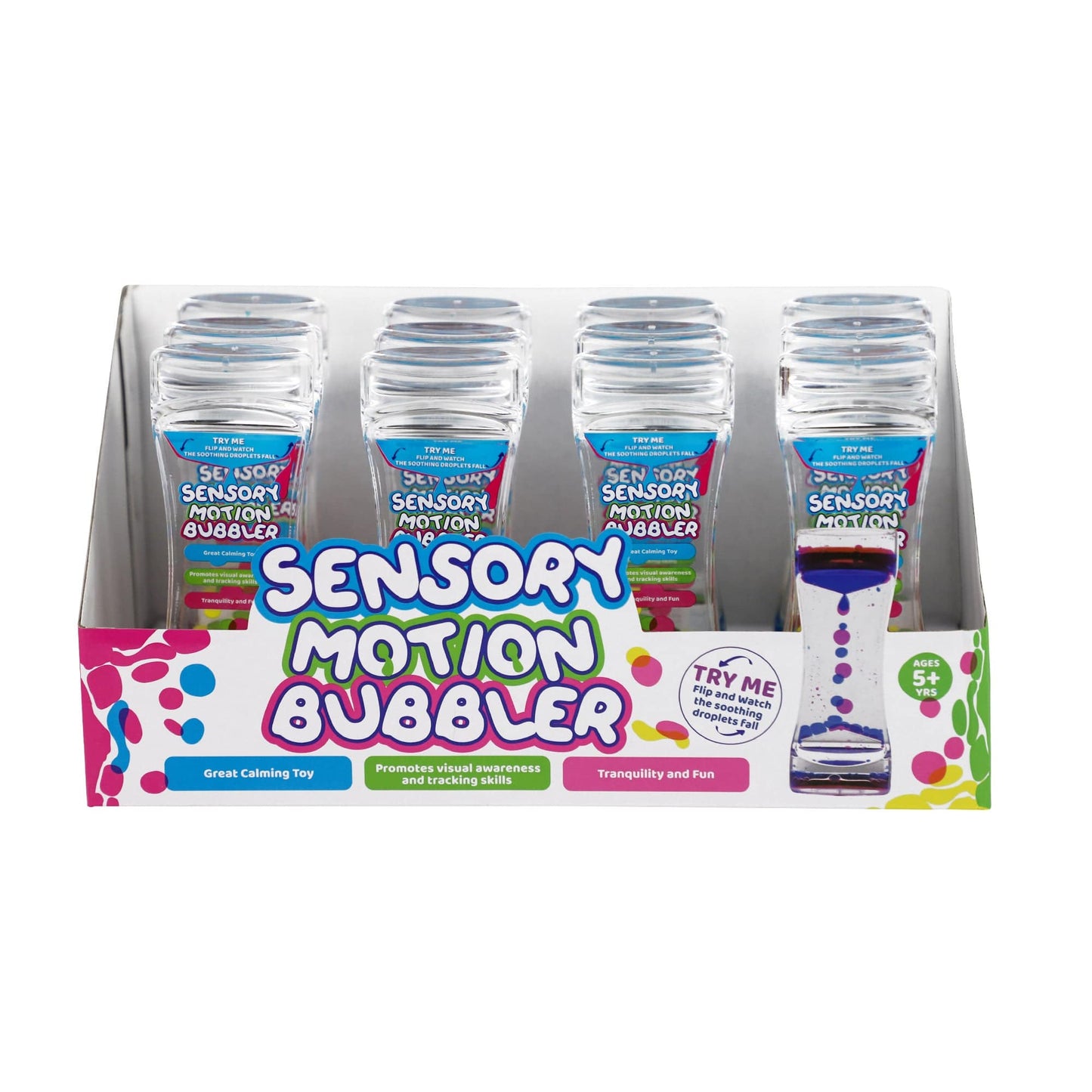 Sensory Motion Bubbler Arts & Crafts Sensory Motion Bubbler - Small (3 Assorted)