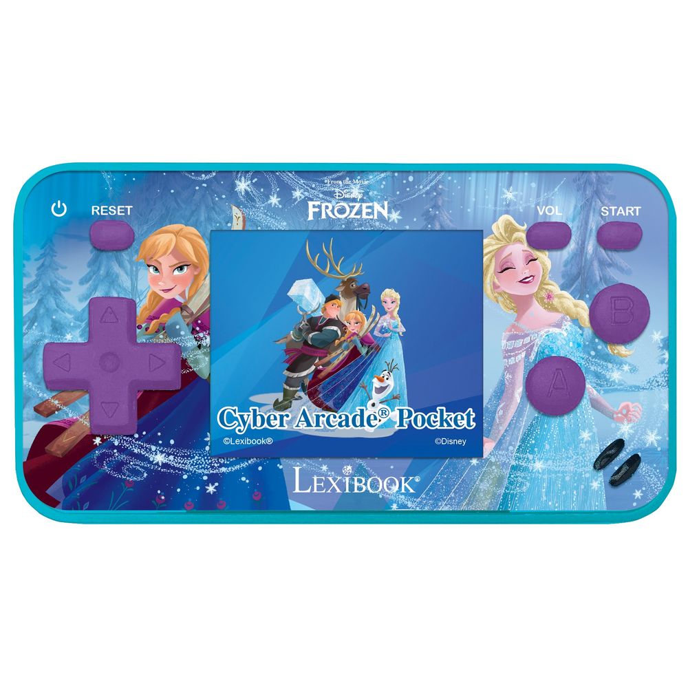 Lexibook - Frozen Handheld Console Cyber Arcade 1.8'' 150 Games