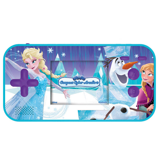 Lexibook - Frozen Handheld Console Compact Cyber Arcade 2.5'' 150 Games