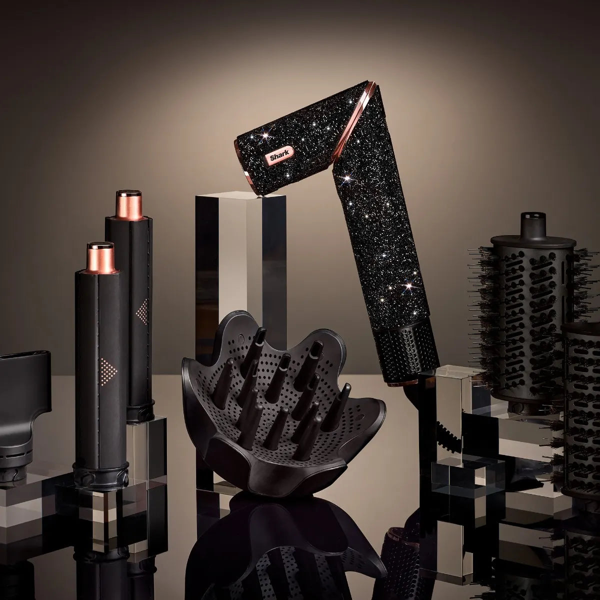 Shark FlexStyle Sparkle– 5-in-1 Air Styler & Hair Dryer HD440JBUK