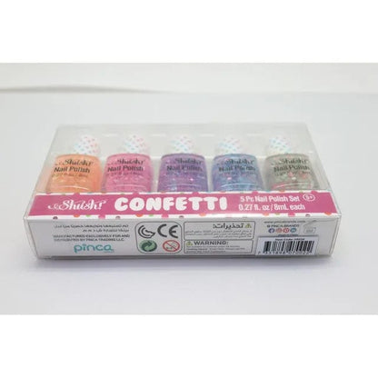 Shush Makeup Shush - Confetti Water Nail Polish Set