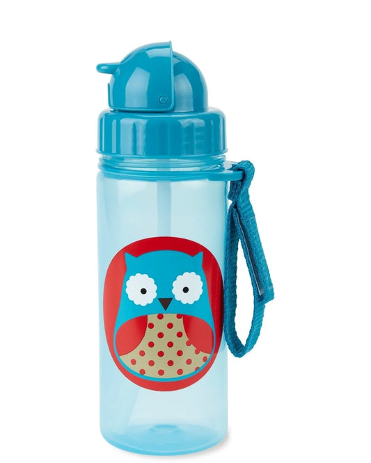 Skip Hop Zoo Straw Bottle Owl (18 Months to 36 Months)