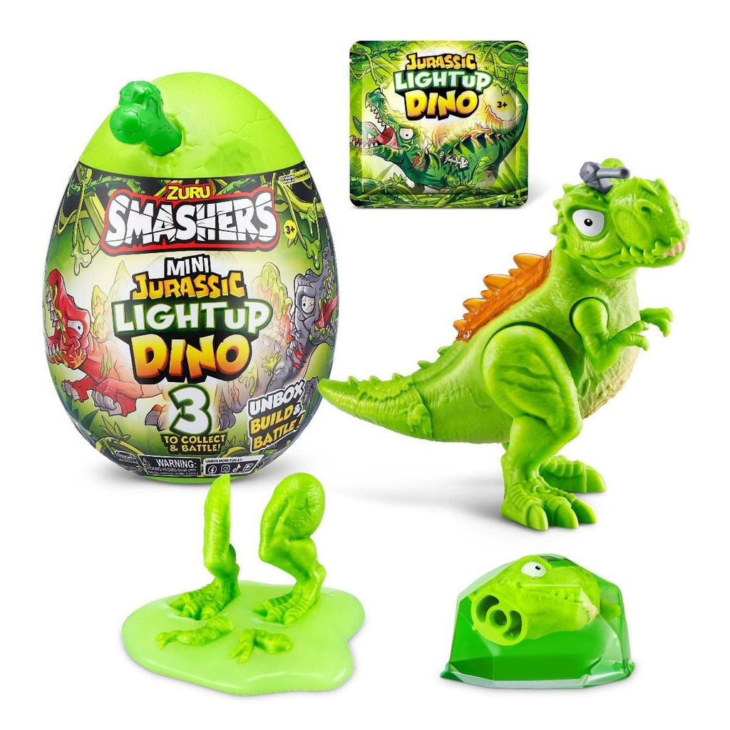 Smashers Toys Smashers Jurassic-Series 1 Mini Light-Up Dino