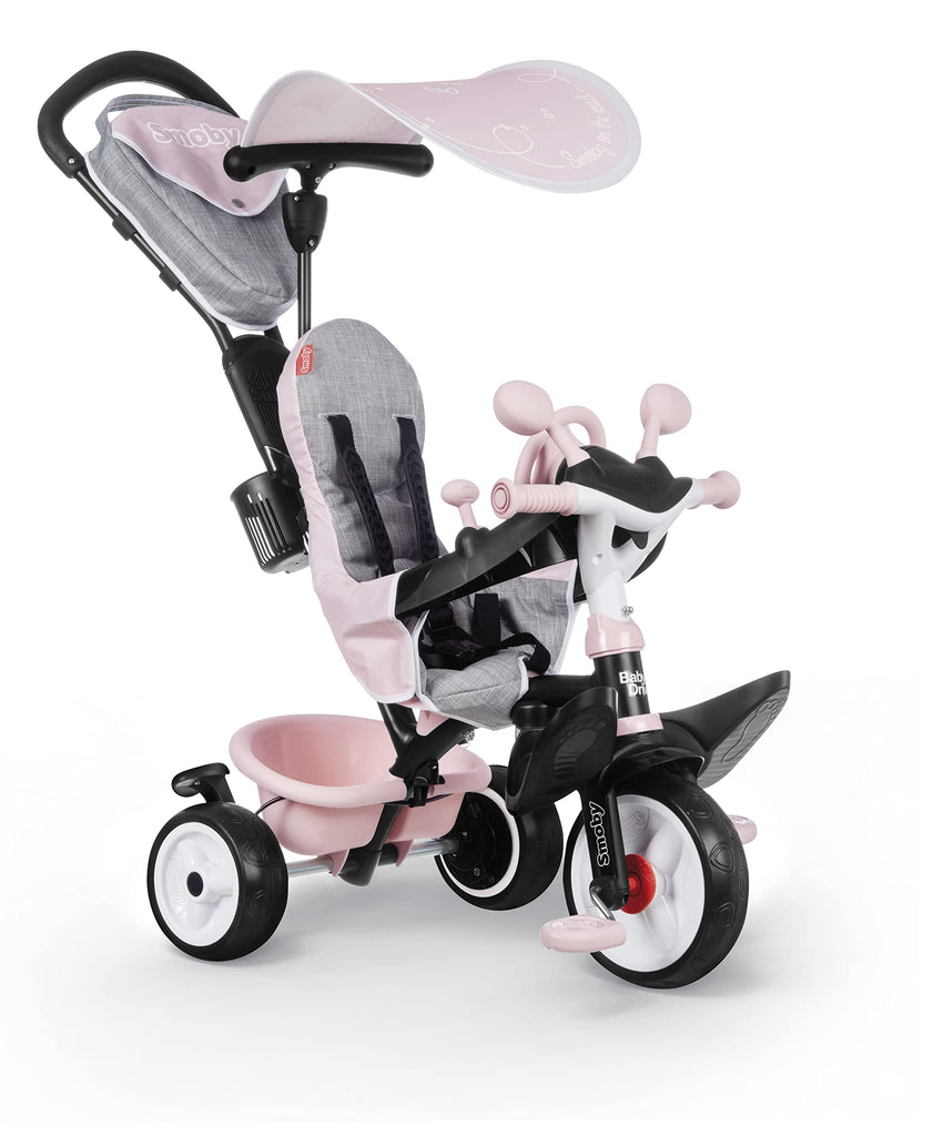 Smoby Tricycle Baby Driver Plus Pink