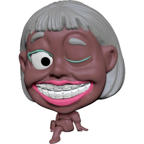 Splats Head Toys Splats Head Launch Part 1 Series 11cm - Smoon