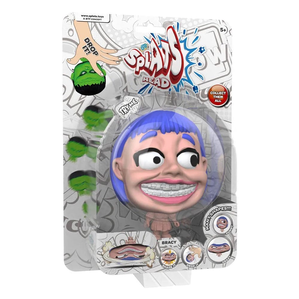 Splats Head Toys Splats Head - Series 1 Squishy Toy - Bracy