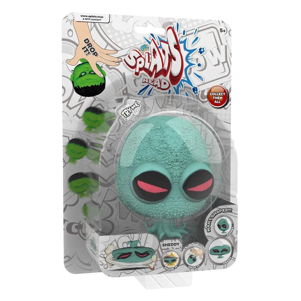 Splats Head Toys Splats Head - Series 1 Squishy Toy - Sheddy
