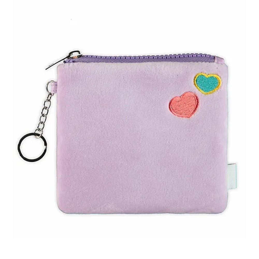 Squishmallows Toys Squishmallows - Mixed Squish Fluffy Zip Around Wallet Purple