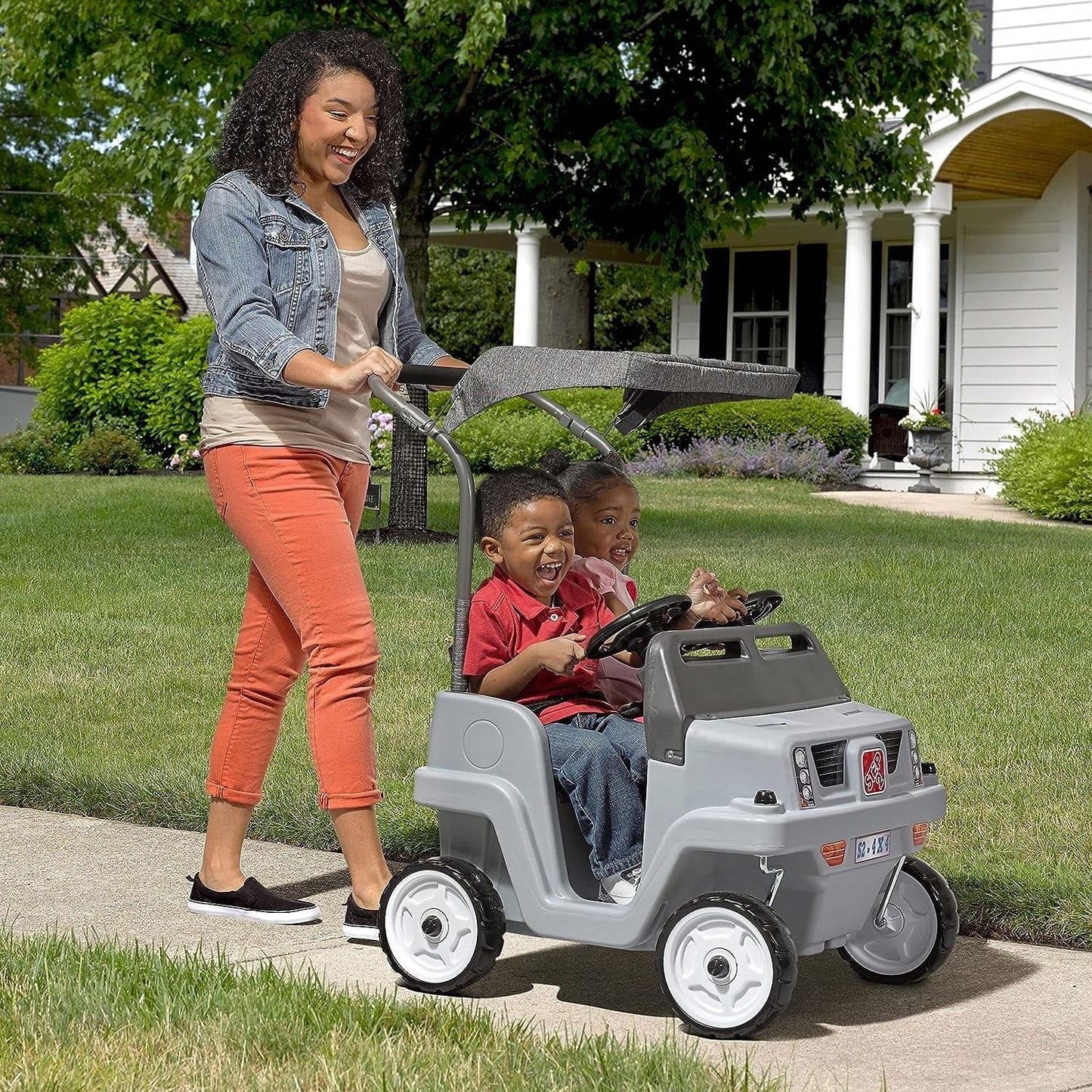 Step2 Babies Step2 Side-by-Side Push Around SUV - Gray